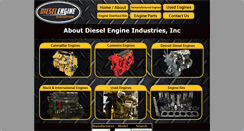 Desktop Screenshot of dieselengineindustries.com
